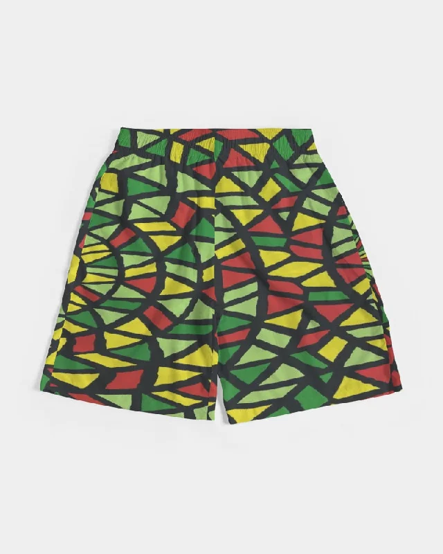 AKH African Symmetry Art Men's Jogger Shorts