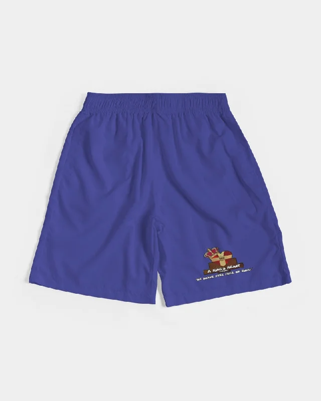 AKH Blue Men's Jogger Shorts