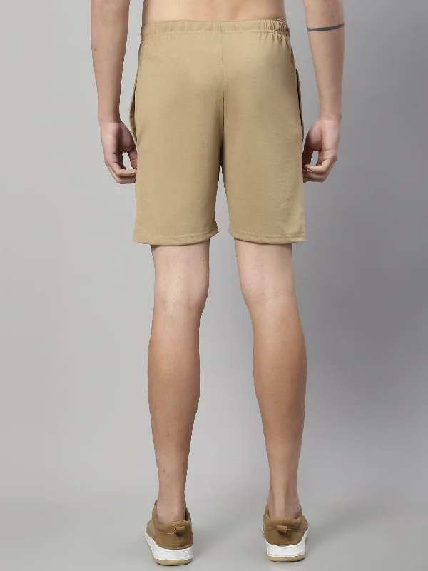 Vimal Jonney Mud Regular fit Cotton Shorts for Men