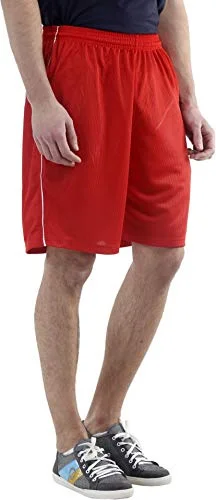 Dee Mannequin Jolly Cotton Shorts for Men Set of 3 (Red / White / Black)