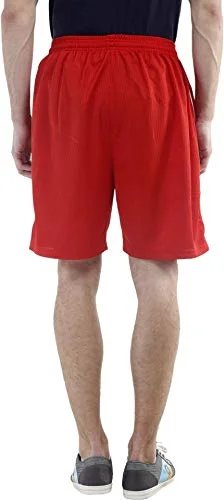 Dee Mannequin Jolly Cotton Shorts for Men Set of 3 (Red / White / Black)