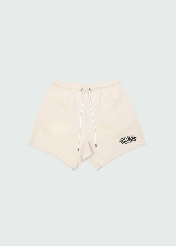 Staple Arch Cotton Shorts Tan