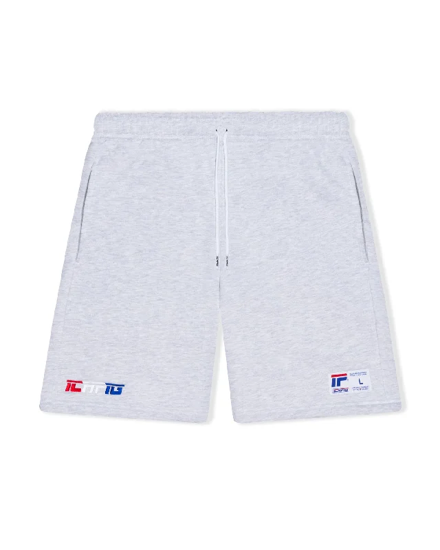 Strike Training Shorts - White Marle