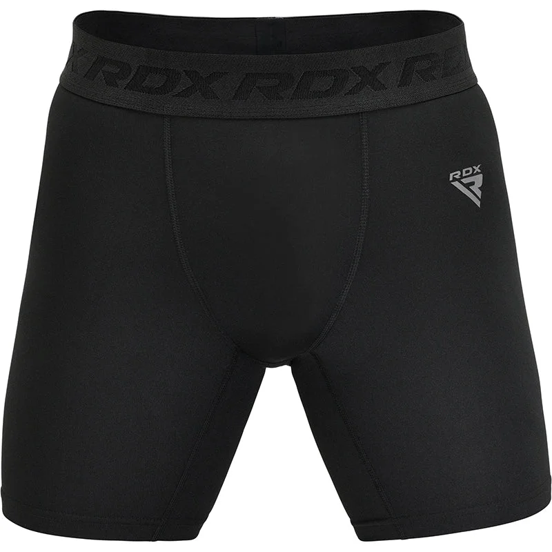 RDX T15 Black Compression Shorts