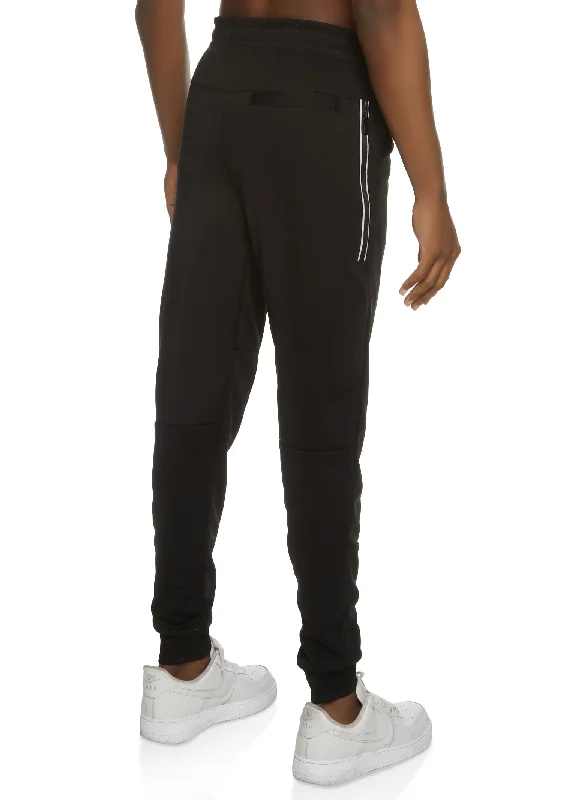 Mens Zipper Pocket Joggers