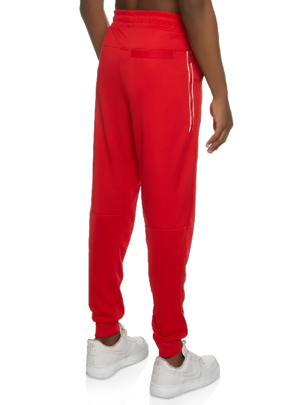 Mens Zipper Pocket Joggers